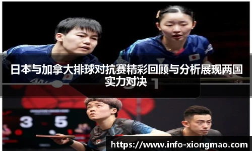 日本与加拿大排球对抗赛精彩回顾与分析展现两国实力对决