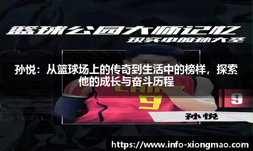 孙悦：从篮球场上的传奇到生活中的榜样，探索他的成长与奋斗历程